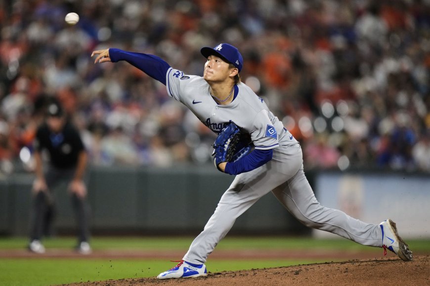 快訊／只差一個出局數！山本由伸9下兩出局挨轟無安打美夢破滅　道奇3比4遭金鶯大逆轉