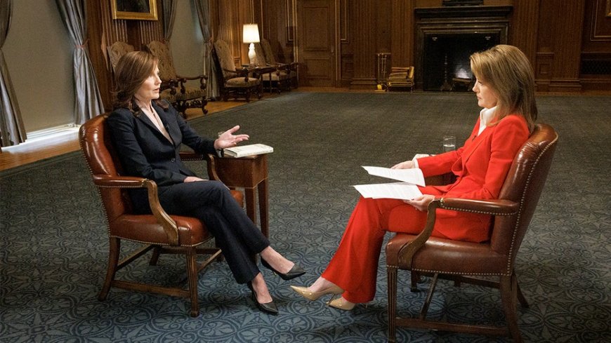 Amy Coney Barrett defends Supreme Court's Dobbs decision when pressed by CBS