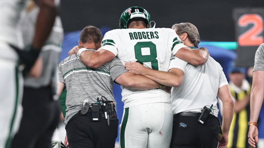 Aaron Rodgers suffered catastrophic injury seconds into eagerly-awaited debut with ‘yummy’ new team