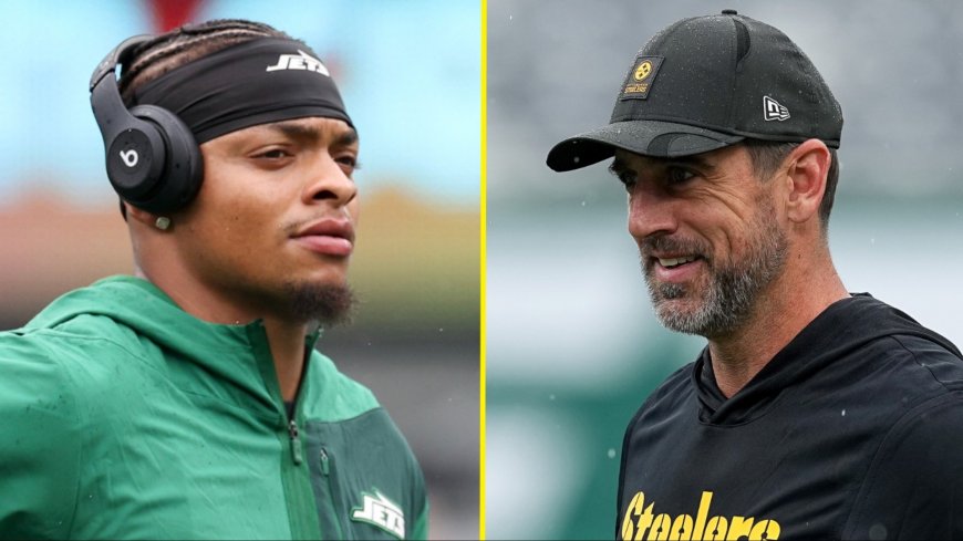 Aaron Rodgers ‘happy to beat everyone’ after New York boos following instant NFL history alongside Justin Fields