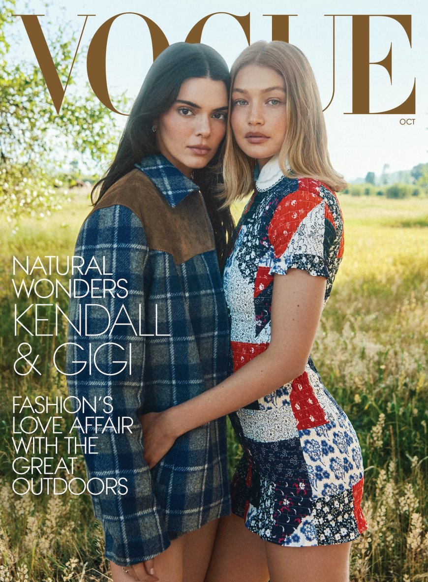 Kendall Jenner and Gigi Hadid Saddle Up for Western-Themed 'Vogue' Shoot