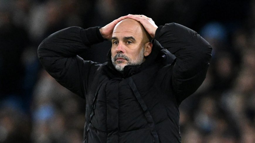 Man City forward clutches his knee before hobbling off to spark injury fears