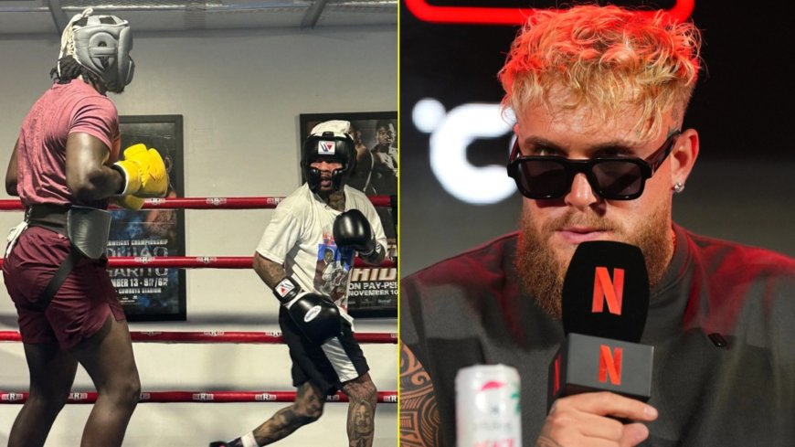 ‘I’m telling you’ – Jake Paul mocks Gervonta Davis as rival spars with towering heavyweight for fight