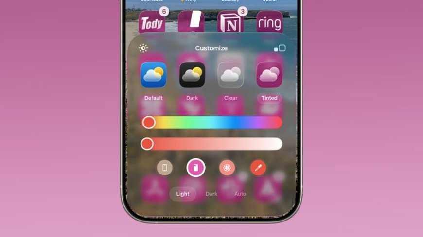 苹果 iOS 26 新增图标变色功能:可自动匹配 iPhone 17 / Pro 系列手机保护壳颜色,需配合 MagSafe 使用