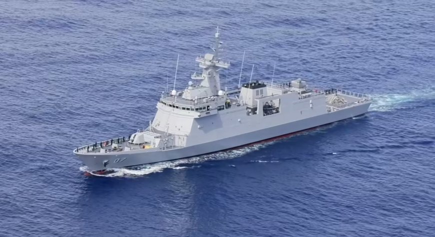 因應中共在南海動作 菲律賓海軍接收南韓現代重工第二艘巡防艦