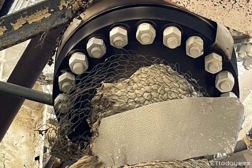 快訊／高雄興達電廠爆炸「外洩點找到了」　墊片受損畫面曝