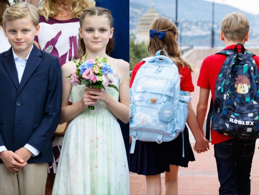 摩納哥小公主私服都是上萬元Dior　大耳狗書包洩童心