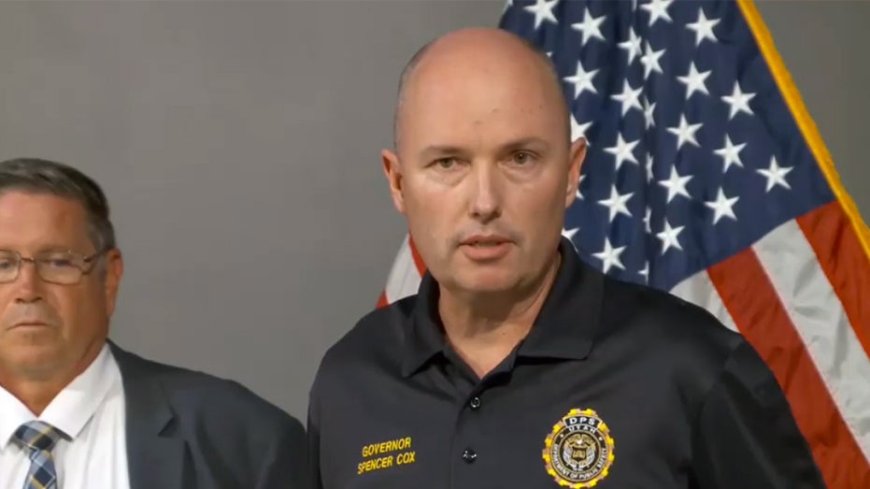 Gov Spencer Cox declares Charlie Kirk killing a 'political assassination' at Utah campus