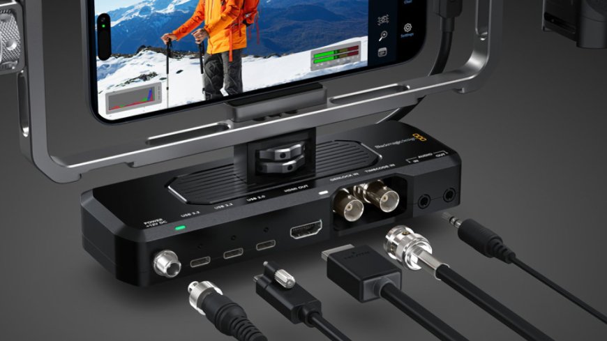 Blackmagic 推 ProDock 扩展坞:首发支持苹果 iPhone 17 Pro / Max 多机位同步拍摄、子弹时间特效等
