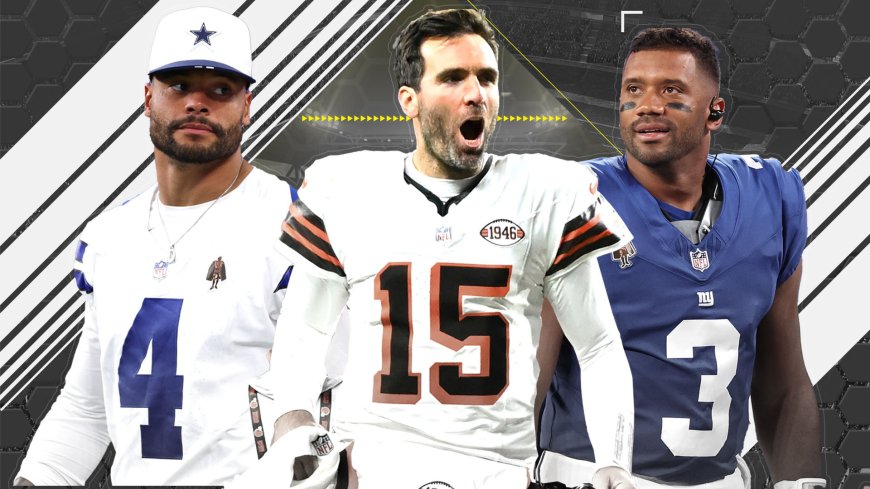 10 NFL quarterbacks who could be axed by November &#8211; Joe Flacco, Russell Wilson and $212m superstar