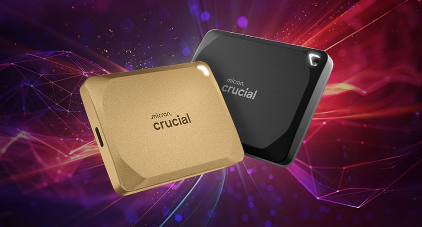 金色外观,英睿达 X10 Pro 移动固态硬盘迎来新变体