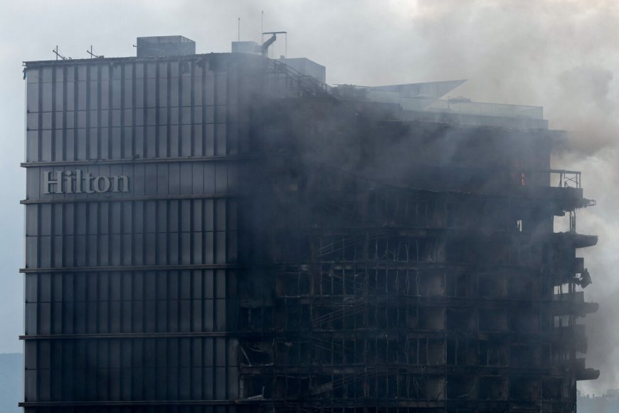 希爾頓酒店遭焚毀！房客緊急撤離　尼泊爾暴動已34死