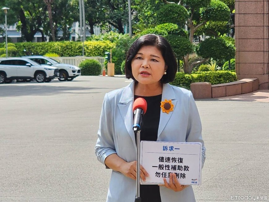 籲中央別刁難地方　張麗善提三訴求：一般補助款不能任意刪除