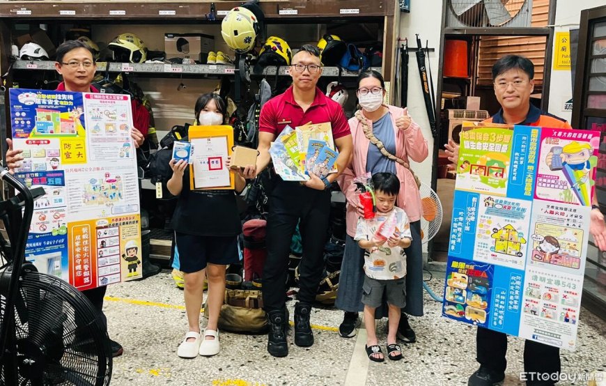台南麻豆消防推「擊退一氧化碳怪獸」遊戲　寓教於樂守護居家安全