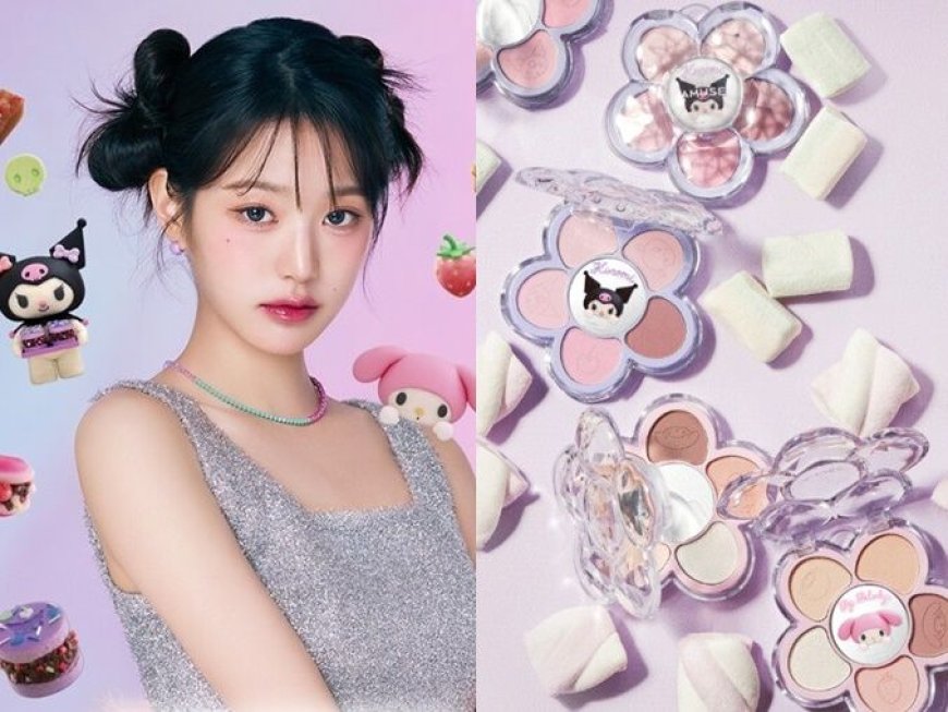 《美樂蒂＆酷洛米》聯名彩妝少女心爆發　張員瑛愛用氣墊、花語眼影盤必收