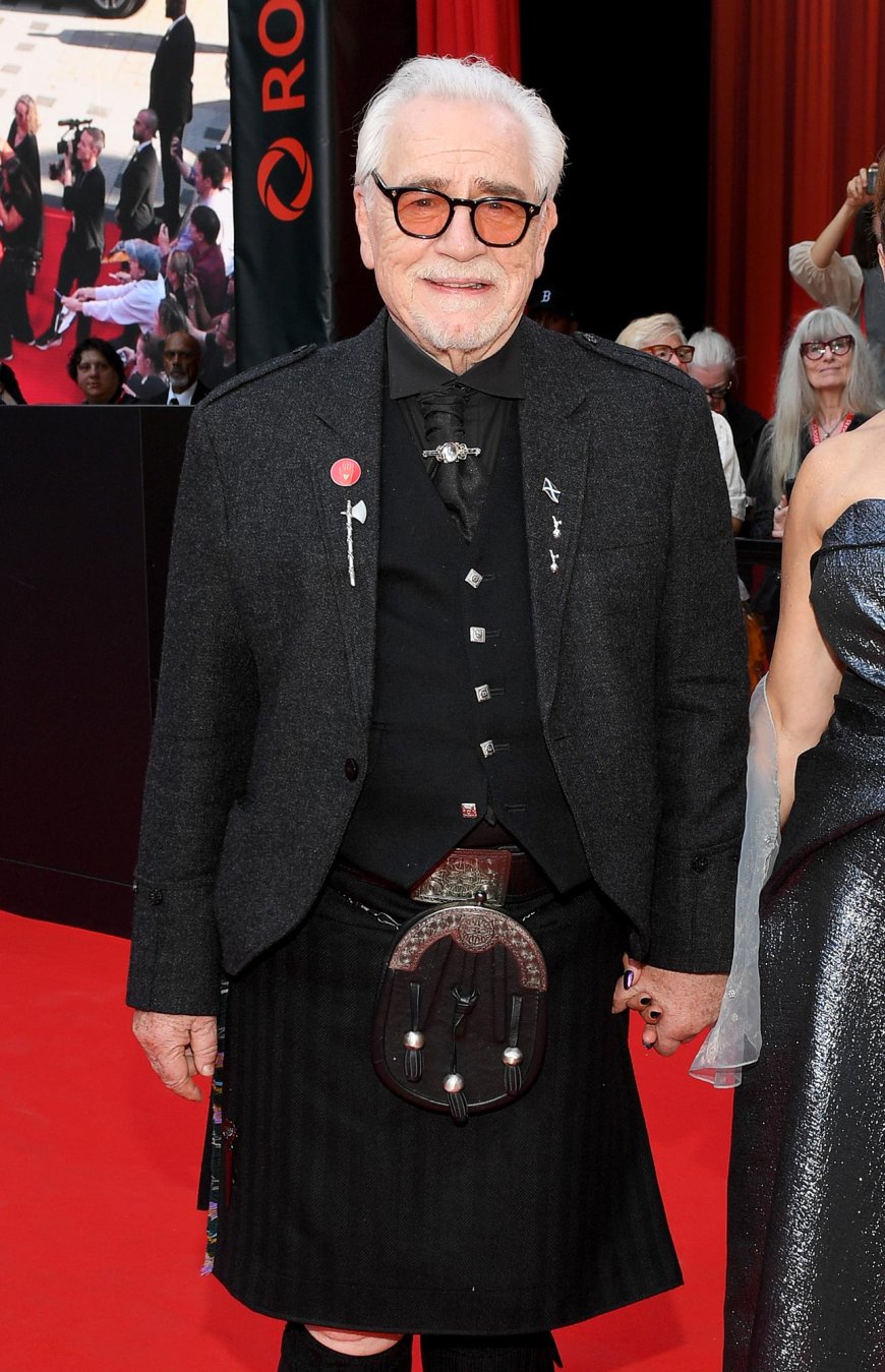 Brian Cox Accidentally Flashes Audience During Kilt Wardrobe Blunder