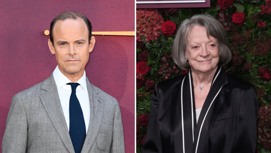 Harry Hadden-Paton Says It Was 'Scary as Hell' Working With Maggie Smith