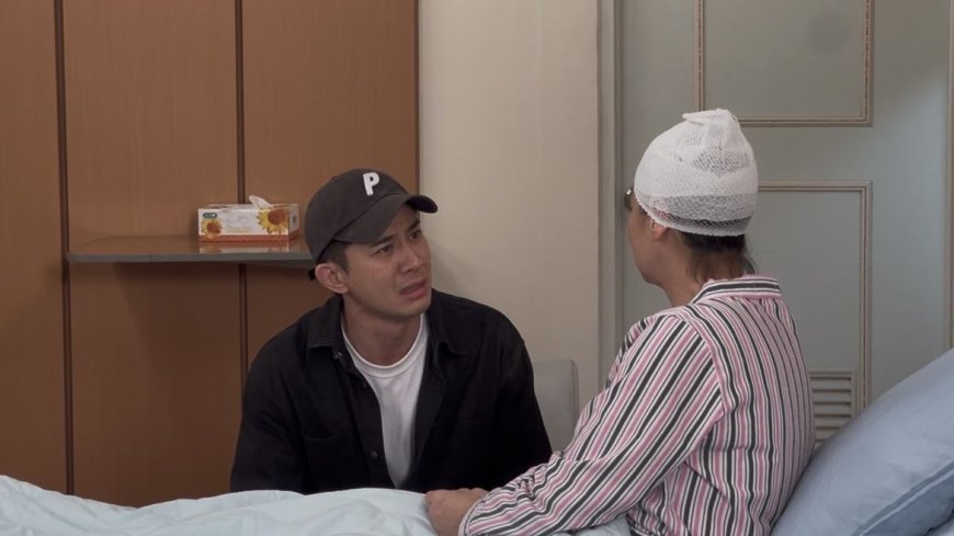 遭孫子狹持頭受傷…謝瓊煖被包成「外星寶寶」　演技功力驚呆全場