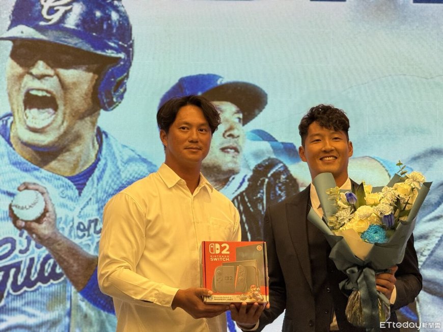 林哲瑄含淚引退　高國輝驚喜獻花：期待新莊休息室攜手帶領學弟