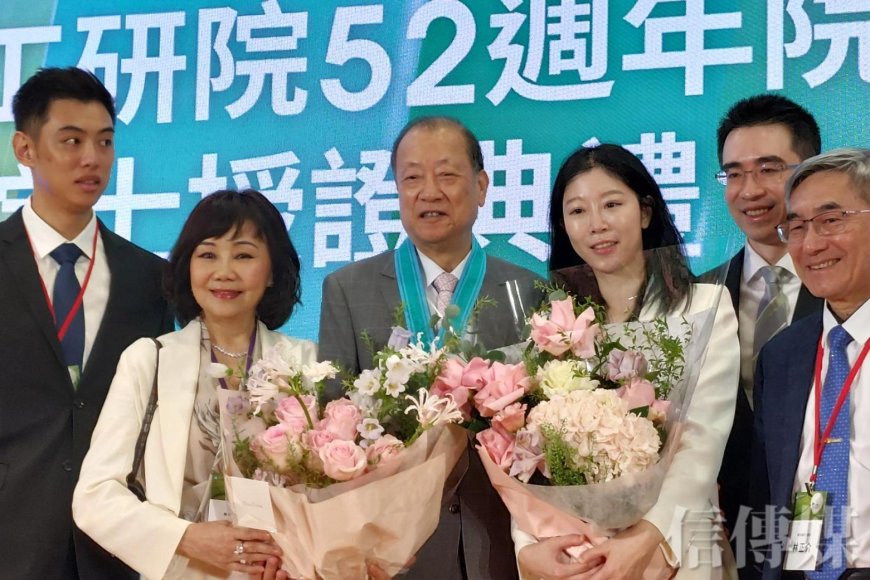 中醫大董事長蔡長海獲頒工研院院士　盼替台打造全球前十大生醫產業