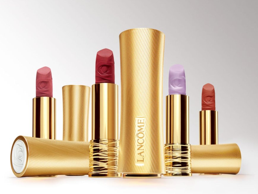 超美！蘭蔻奢金訂製唇膏上有玫瑰浮雕、LV唇膏老花圖案躍上外殼