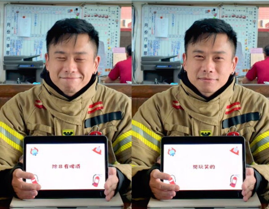 帥消防拍「54秒無聲片」獲萬讚　一堆人默默看完