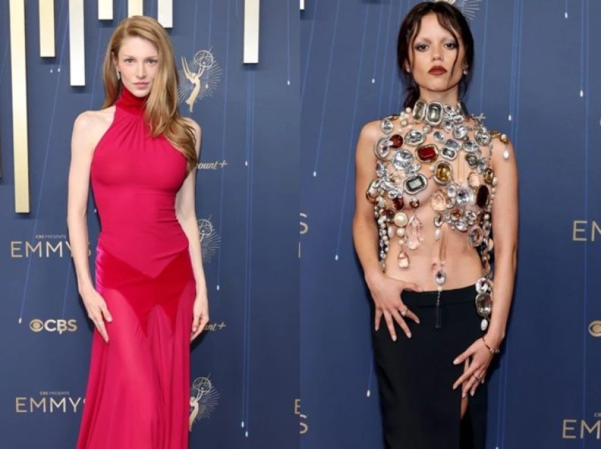 2025艾美獎紅毯亮點　Hunter Schafer紅毯第一美、星期三珠寶禮服獲好評