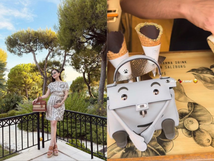 「大馬最美千金」秀愛馬仕珍罕娃娃包　手腕閃耀195萬鑽錶