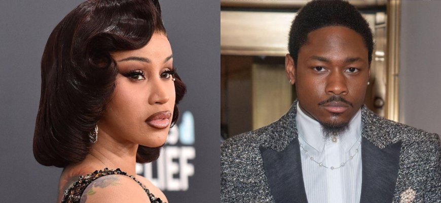 Cardi B's BF Stefon Diggs Seen With Baby Carrier & Mystery Woman Four Months Before Pregnancy Announcement