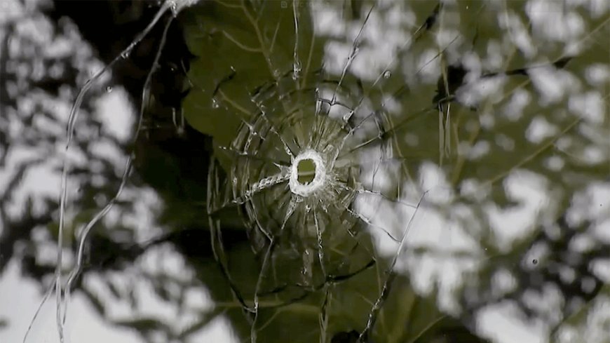 Gunfire erupts outside California news station as employees work inside building