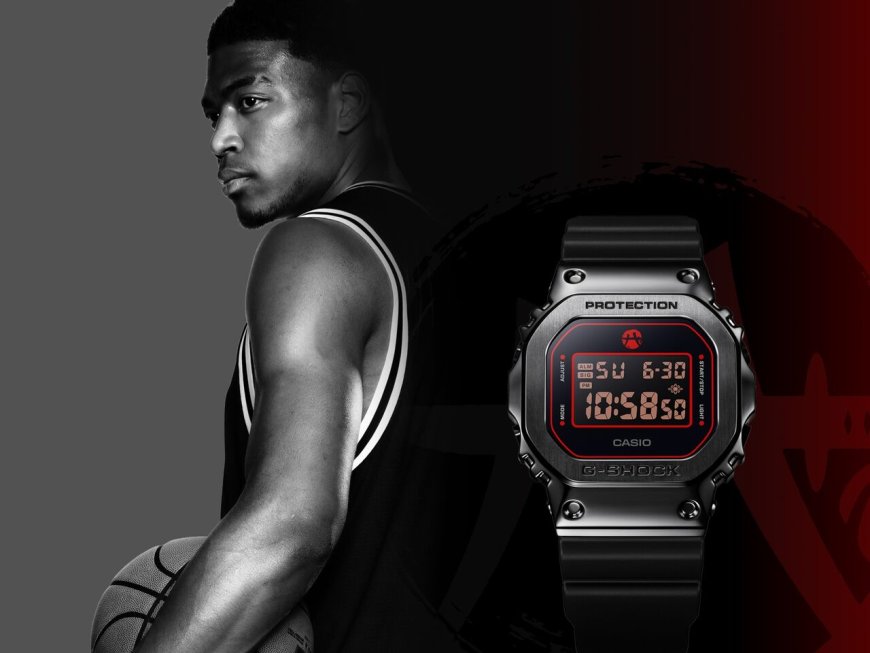 G-SHOCK 五度聯名NBA球星八村壘　姓名結合武士刀Logo好搶眼
