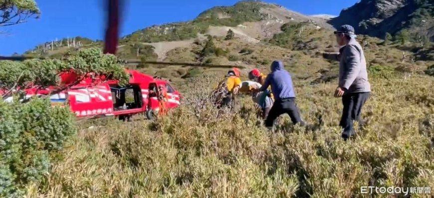 快訊／男登南湖大山高山症發作肺水腫　黑鷹後送就醫