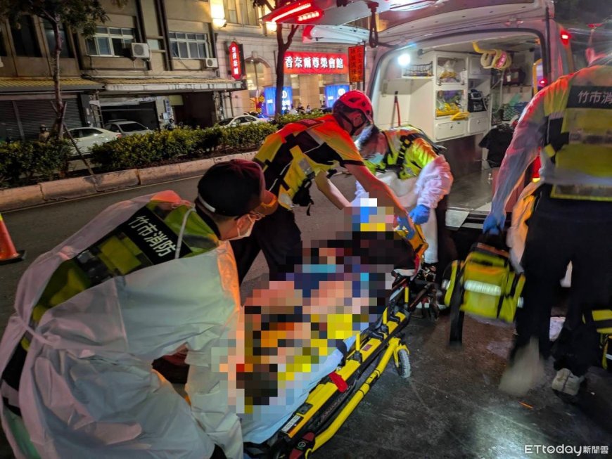 快訊／竹市嚴重車禍！轎車逆向撞工地2死2傷　駕駛不見了