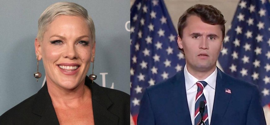Pink 'Exposed' For 'Crossing The Line' With 'Disgusting' Charlie Kirk Post