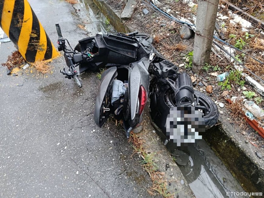 酒測值1.18！20歲男自撞電桿重傷　後座女友噴飛「顱內出血」慘死