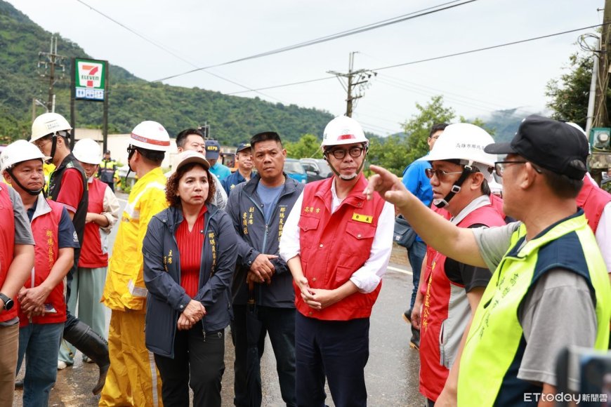 豪大雨炸高雄山區釀災情　陳其邁指示林災損害從優補助
