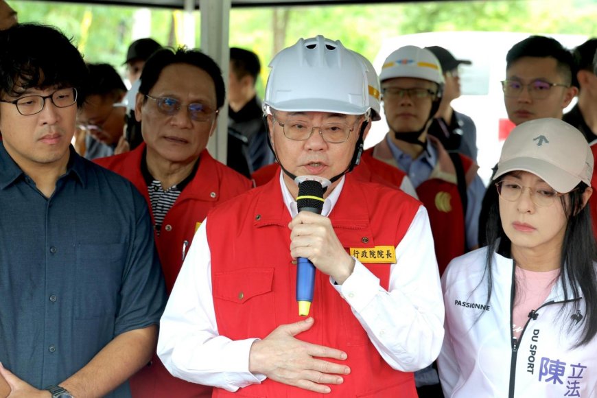 馬太鞍溪堰塞湖之災》國家災防科技中心早預測中23日下午　卓榮泰喊查為何未徹底執行撤離