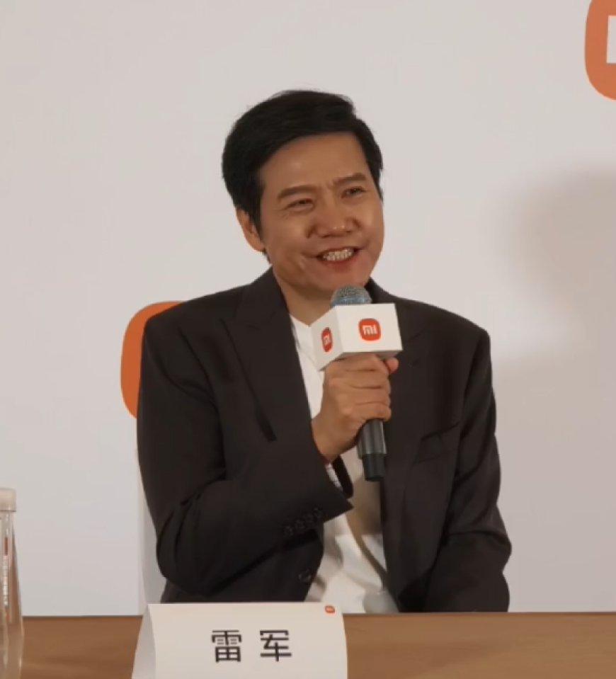 雷军:小米汽车用户接近半数都是女性