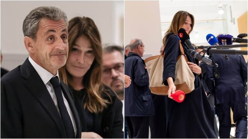 法前總統判刑5年「超模妻子」大暴走　怒拔記者麥克風套丟地上