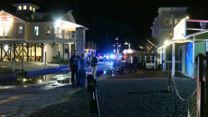 'Possible suspect' in custody after gunman fires from boat toward North Carolina restaurant, killing 3