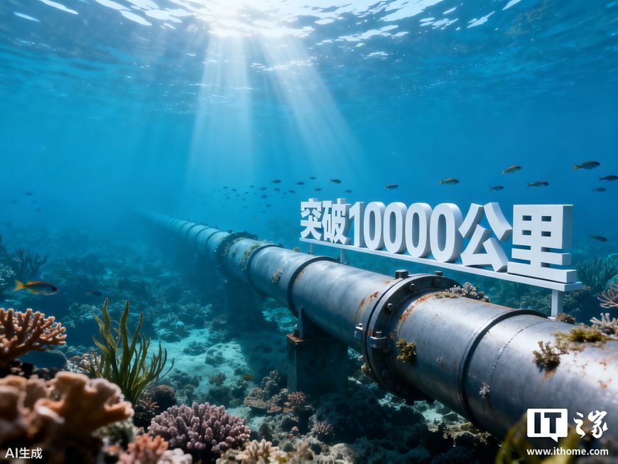 我国海底油气管道总长度突破 1 万公里,跃居世界前列