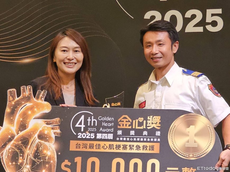 台南消防局勇奪全國心肌梗塞救護獎項　黃偉哲肯定守護市民努力