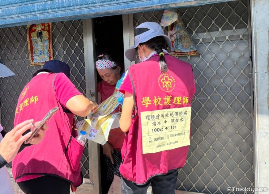 花蓮8校護理師挺進災區當義工！災民驚喜：天使下凡了