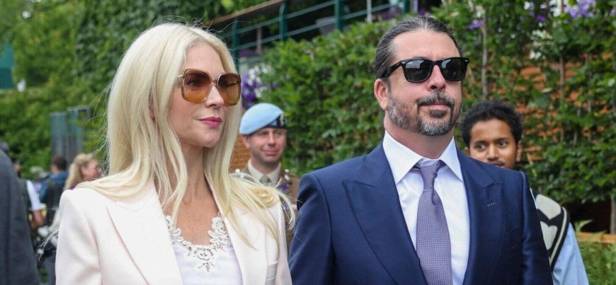 Dave Grohl Has Rare Public Outing With His Wife Nearly A Year After The Rocker's Love Child Scandal
