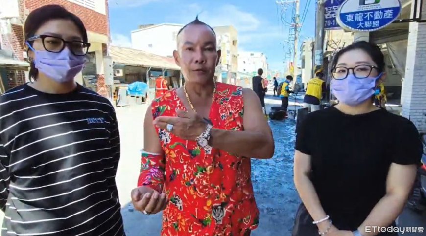 無畏嘲諷！吊車大王攜愛女直衝災區救援　喊話：戰到最後一兵一卒