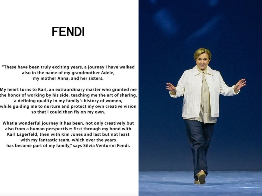 FENDI拋出震撼彈！創意總監Silvia Venturini Fendi卸任　寫下時代句點
