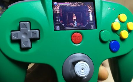 玩家爆改任天堂 64 手柄，将其打造成 Game Boy Micro 掌机