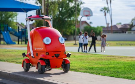 美国最大外卖平台 DoorDash 推出配送机器人：最高速度 32km/h，“嘴”里能放食物