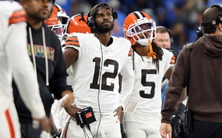 Cleveland Browns set to make change at quarterback while Shedeur Sanders sees another opportunity missed 