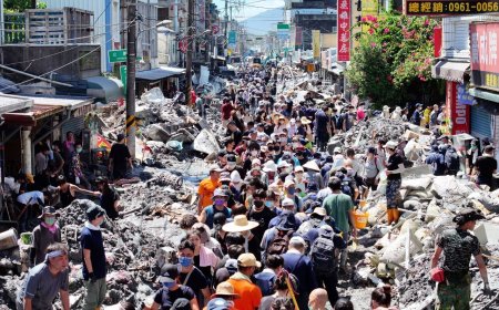 超過10萬人次！賴清德感謝「鏟子超人」　「台灣不分黨派團結一起」